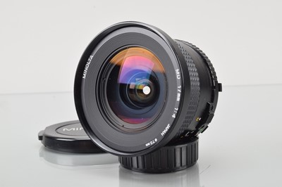 Lot 345 - A Minolta MD 17mm f/4 Lens