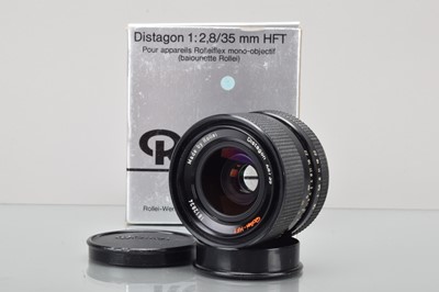 Lot 348 - A Rollei HFT Distagon 35mm f/2.8 Lens