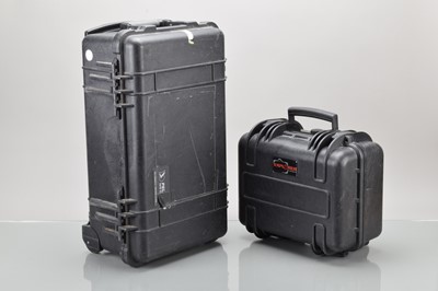 Lot 417 - Two Heavy Duty Camera Cases