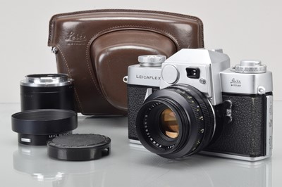 Lot 419 - A Leitz Wetzlar Leicaflex SLR Camera