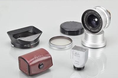Lot 433 - A Leitz Wetzlar Super Angulon 21mm f/3.4 Lens