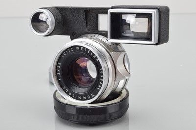 Lot 434 - A Leitz Wetzlar Summicron 35mm f/2 Lens