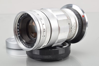 Lot 438 - A Leitz Wetzlar Elmar 90mm f/4 Lens