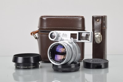 Lot 442 - A Leitz Wetzlar Dual Range Summicron 5cm f/2 Lens