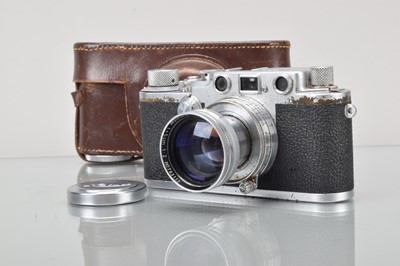 Lot 453 - A Leitz Wetzlar Leica IIIc Rangefinder Camera