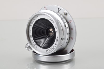 Lot 454 - A Leitz Wetzlar Summaron 2.8cm f/5.6 Lens