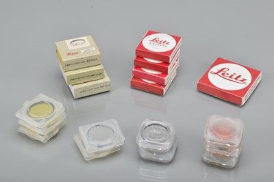 Lot 459 - Nine Leica Filters