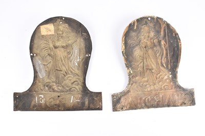 Lot 27 - Two 19th Cenutry copper Guardian Fire and Life Assurance Company firemarks