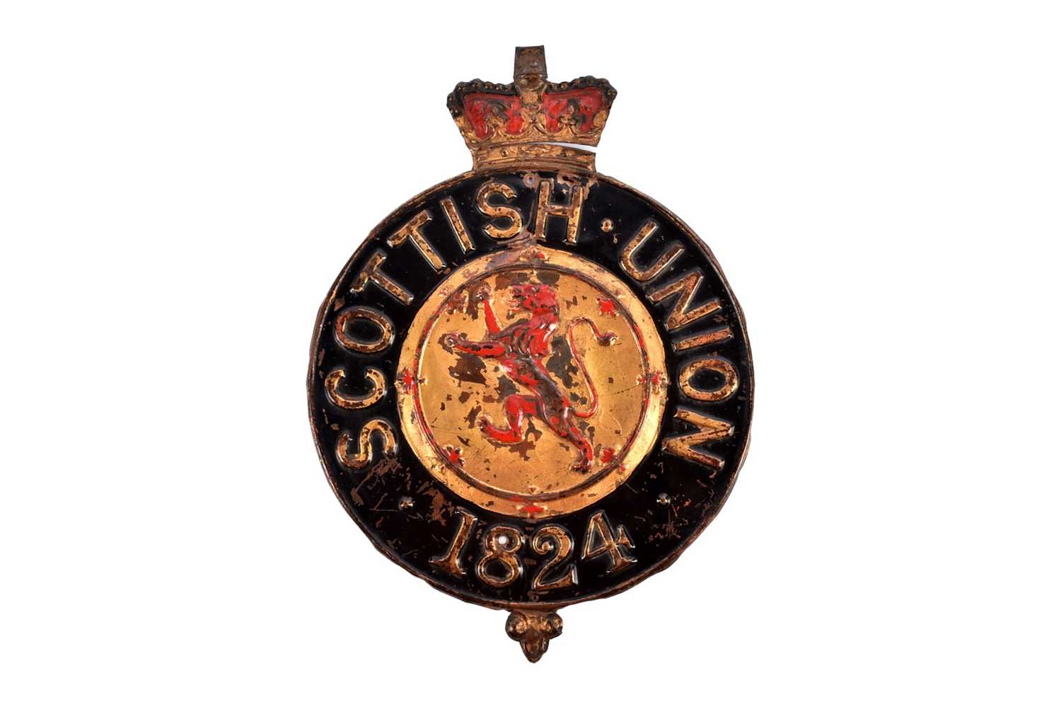 Lot 66 - A 19th Century copper Scottish Union Insurance Company firemark