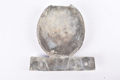 Lot 94 - A 19th Century lead Royal Exchange firemark