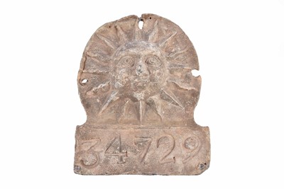 Lot 140 - A lead Sun Fire Office firemark