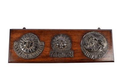 Lot 198 - Three 19th Century firemarks