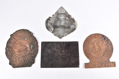 Lot 199 - Four late 19th or early 20th Century Southern Hemisphere fire advertising marks