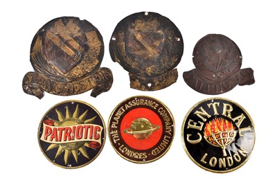 Lot 206 - A collection of circular firemarks