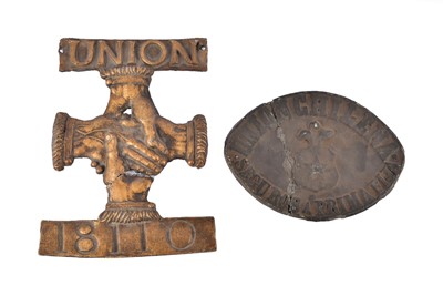 Lot 208 - An 18th Century lead Union Fire Office firemark