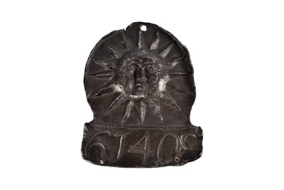 Lot 220 - A lead Sun Fire Office Firemark