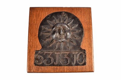 Lot 223 - A lead Sun Fire Office Firemark