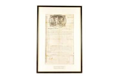 Lot 238 - Framed Phoenix Fire Office fire policy