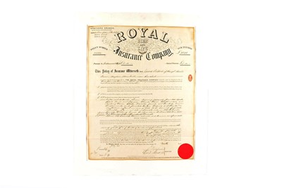 Lot 251 - A Royal Fire and Life Insurance Company policy
