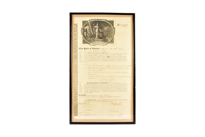 Lot 253 - Framed and glazed Phoenix Fire Office policy