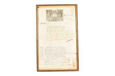 Lot 278 - Framed and glazed Bath Fire Office Insurance Policy
