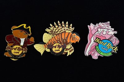 Lot 2 - A collection of twenty Hard Rock Café Cayman Islands pin badges