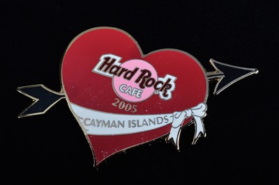 Lot 3 - A collection of twenty special Hard Rock Café Cayman Islands pin badges