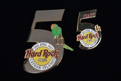 Lot 10 - A collection of twenty anniversary Hard Rock Café Cayman Islands pin badges