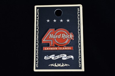 Lot 10 - A collection of twenty anniversary Hard Rock Café Cayman Islands pin badges