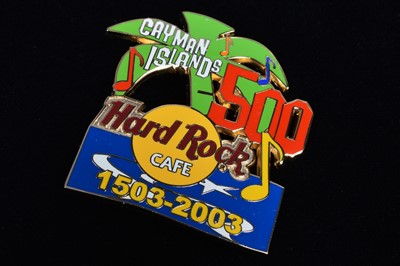 Lot 10 - A collection of twenty anniversary Hard Rock Café Cayman Islands pin badges