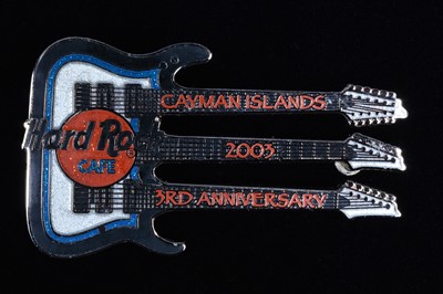 Lot 10 - A collection of twenty anniversary Hard Rock Café Cayman Islands pin badges