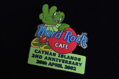 Lot 10 - A collection of twenty anniversary Hard Rock Café Cayman Islands pin badges