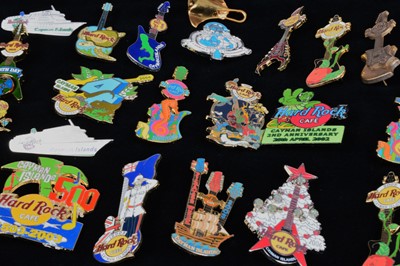 Lot 15 - A collection of twenty three marketing Hard Rock Café Cayman Islands pin badges