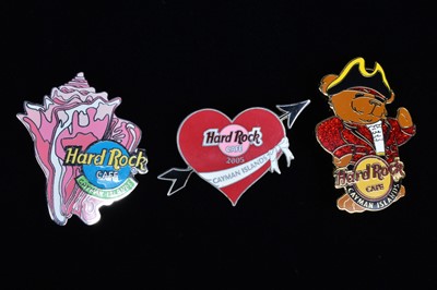 Lot 16 - A collection of twenty three marketing Hard Rock Café Cayman Islands pin badges