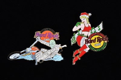 Lot 16 - A collection of twenty three marketing Hard Rock Café Cayman Islands pin badges
