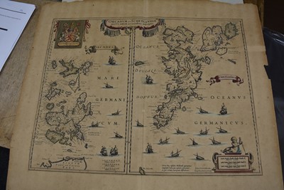 Lot 19 - An assortment of Etched Maps