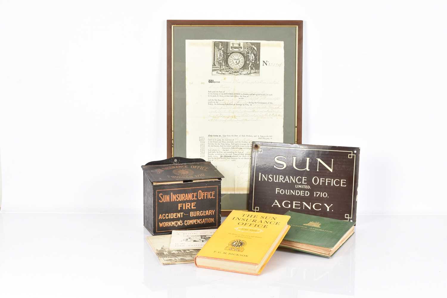 Lot 28 - A Sun Insurance Office Filing Box
