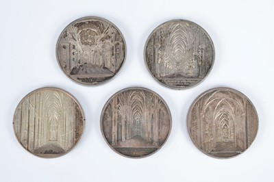 Lot 33 - A Cathedral of St Michael and St Gudula medallion