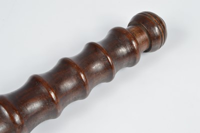 Lot 38 - An early 20th Century Kidderminster Police Constabulary truncheon