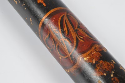 Lot 43 - A Victorian Police Constable painted wooden truncheon by Parker