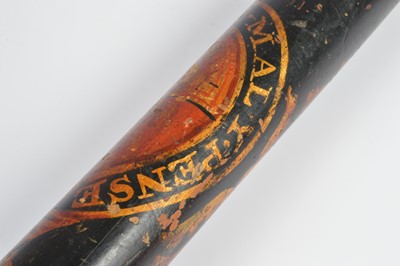 Lot 43 - A Victorian Police Constable painted wooden truncheon by Parker