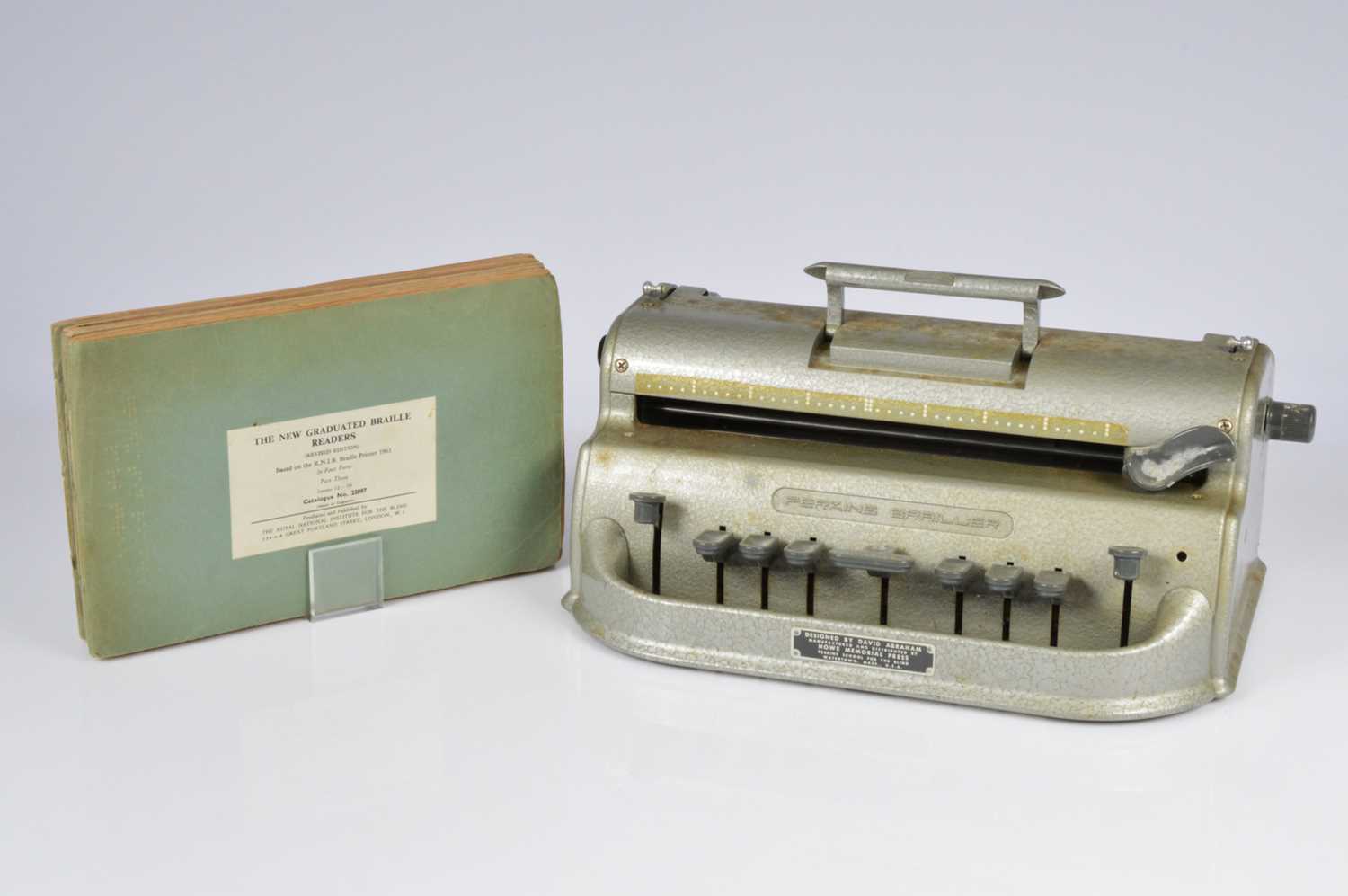 Lot 44 - A Perkins Brailler machine