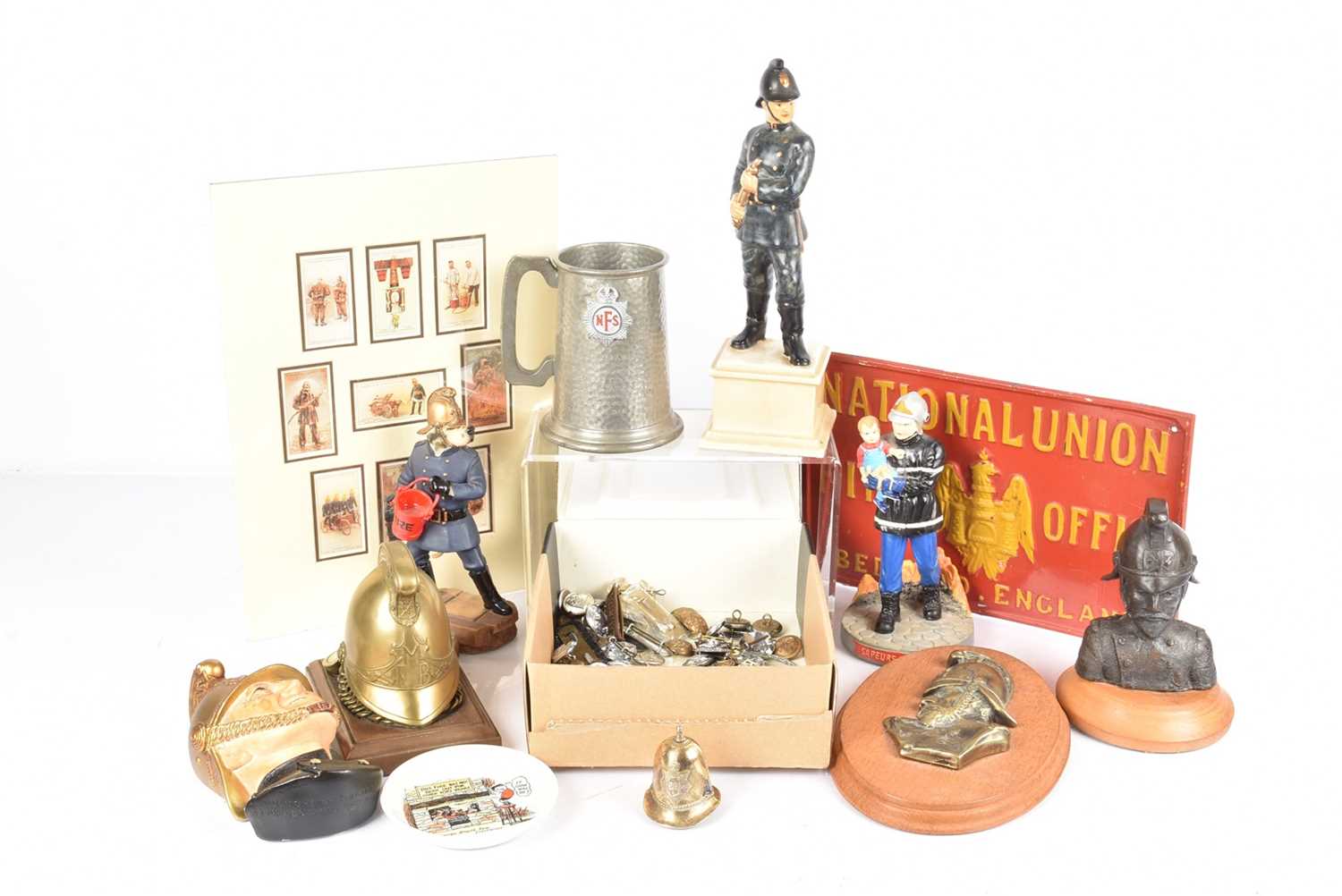 Lot 52 - A collection of Fire Service related items