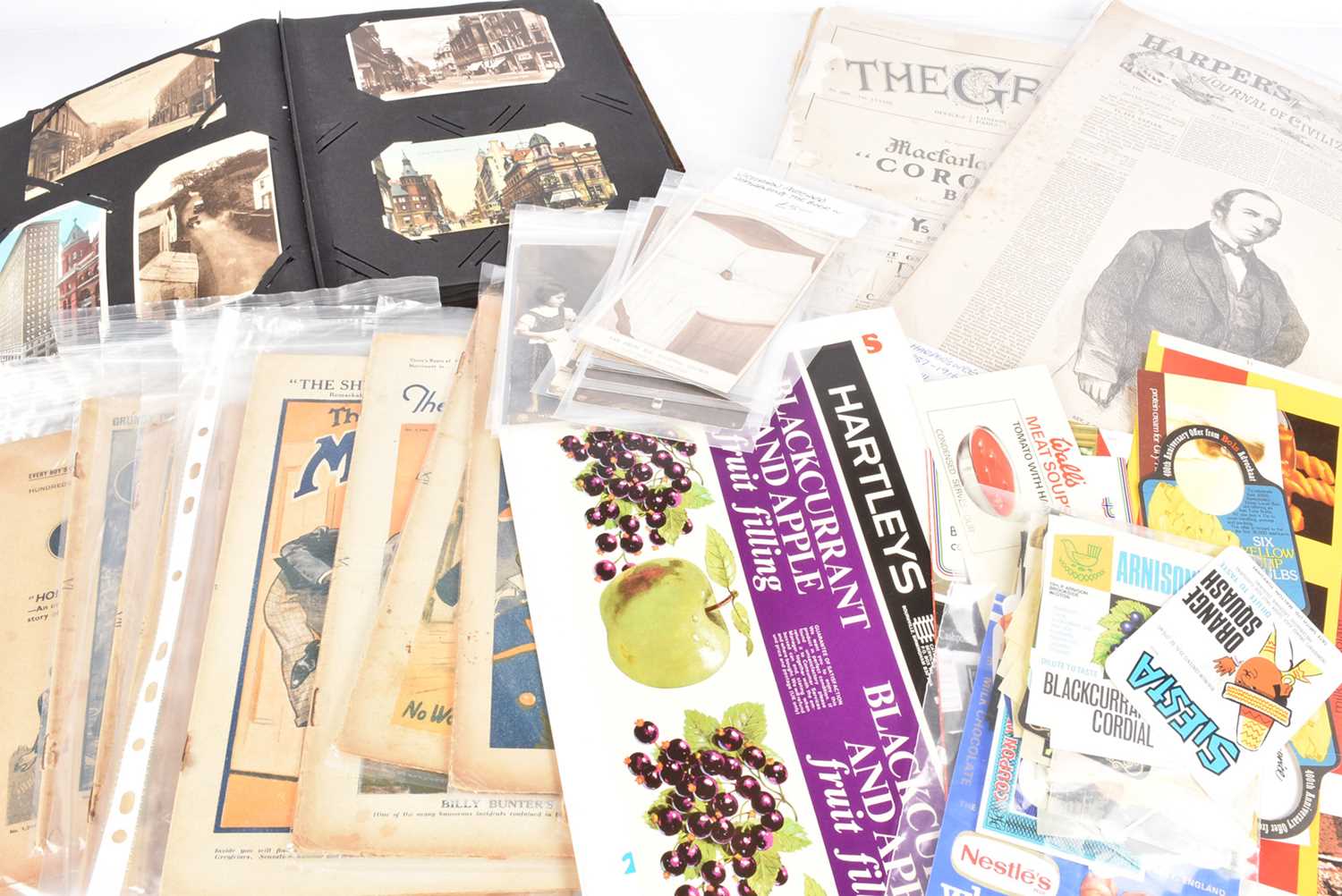 Lot 67 - An assortment of various paper ephemera