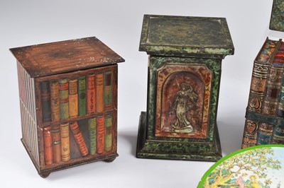 Lot 72 - A collection of eight Huntley and Palmers tins