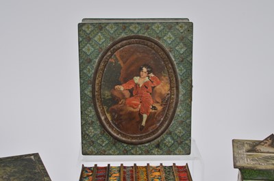 Lot 72 - A collection of eight Huntley and Palmers tins