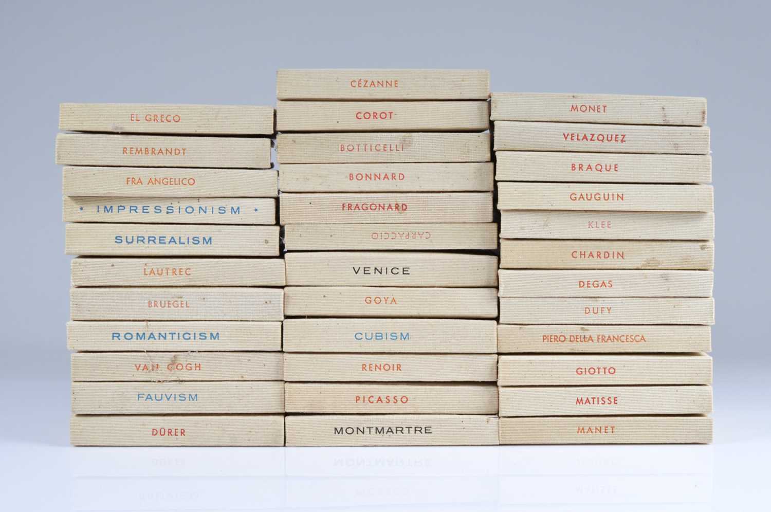 Lot 73 - An extensive collection of thirty five Skira Art Books from the "Taste of our Time" series