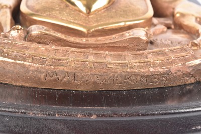 Lot 81 - A cast brass Coat of Arms for the Douglas Clan