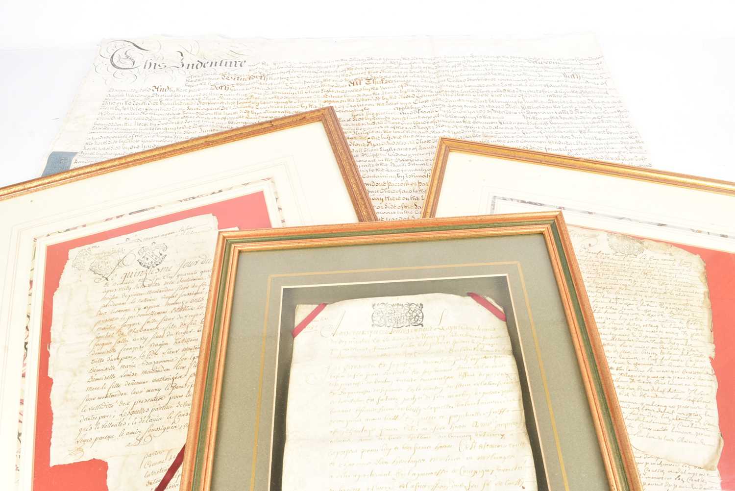 Lot 82 - A group of four Antique Documents