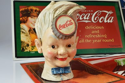 Lot 88 - A collection of Coca Cola and Pepsi advertising items